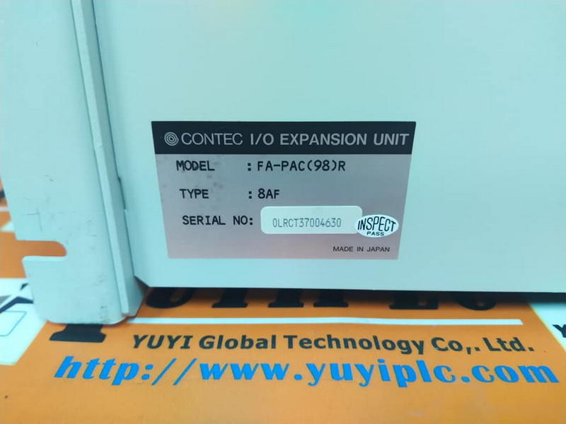 CONTEC FA-PAC(98)R 8AF I/O EXPANSION UNIT - PLC DCS SERVO Control MOTOR ...