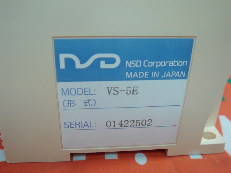 NSD CORPORATION MADE IN JAPAN VS-5E (3)