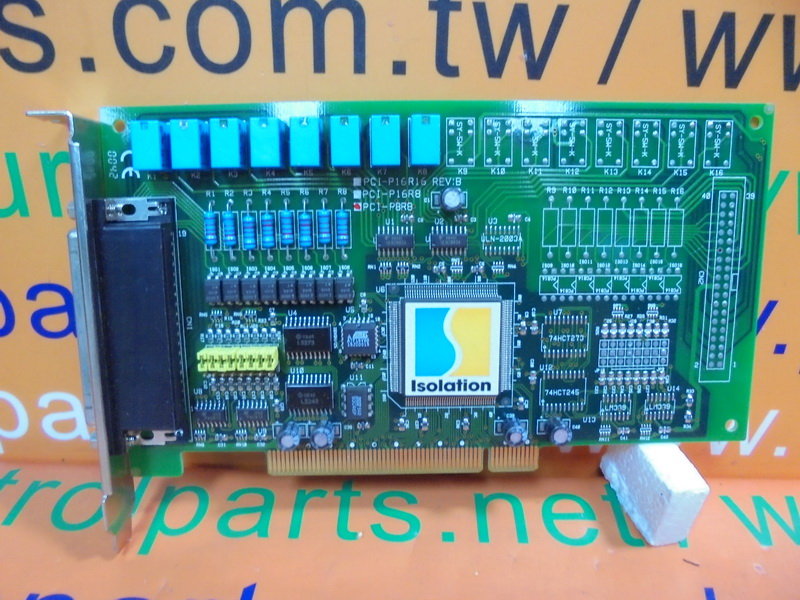 PCI card Isolated Input and Output Board - 裕益科技自動化設備可程式編碼器PLC分散式控制系統DCS