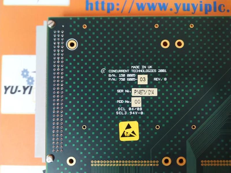 Scl3 CONCURRENT TECH ESI 750 6005-03 SCL 04/08 REV.B SCL3 94V-0 - 裕益科技自動化設備可 ...