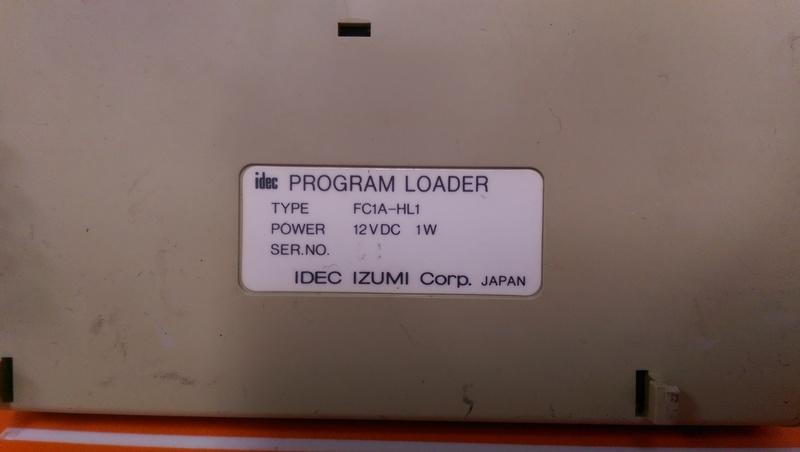 FC1A-HL1 IDEC PROGRAM LOADER (3)