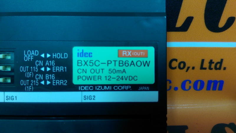 IDEC BX5C-PTB6AOW Terminal Block (3)