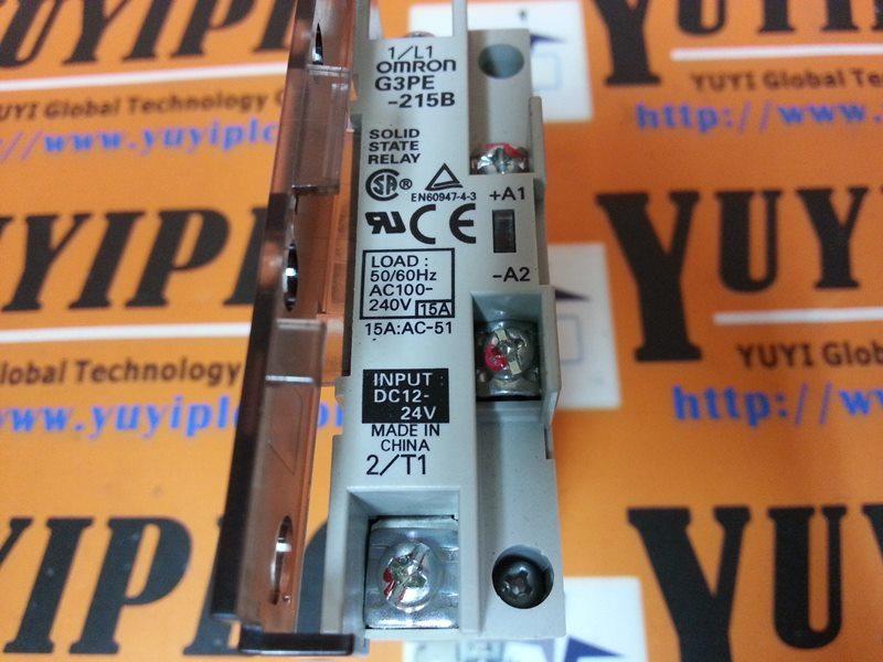 OMRON Solid State Relay G3PE-215B - 裕益科技自動化設備可程式編碼器PLC分散式控制系統DCS