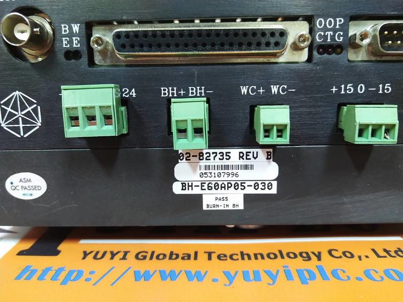 Wire Driver Unit ASM 02-82735 REV B BH WIRE CLAMP DRIVER MODULE - 裕益科技自動化設備可程式編碼器PLC分散式 ...