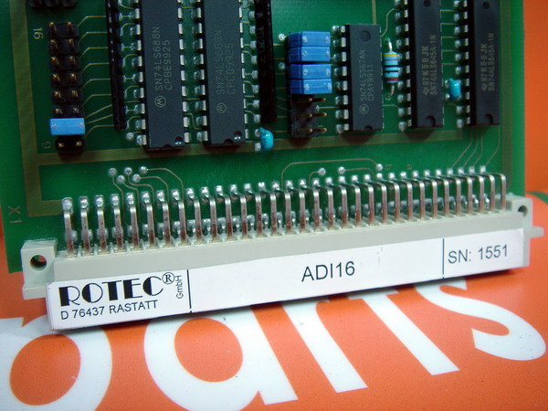 Rtec 16 ROTEC ADI16 - 裕益科技自動化設備可程式編碼器PLC分散式控制系統DCS