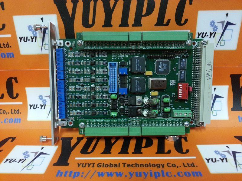 DELTA TAU 8/16 CHANNEL A/D INPUT / 603483-102 BOARD - 裕益科技自動化設備可程式編碼器 ...