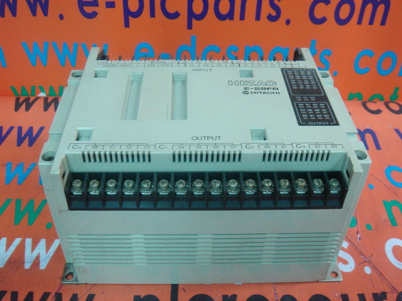 HITACHI PROGRAMMABLE CONTROLLER E-28FR - 裕益科技自動化設備可程式編碼器PLC分散式控制系統DCS