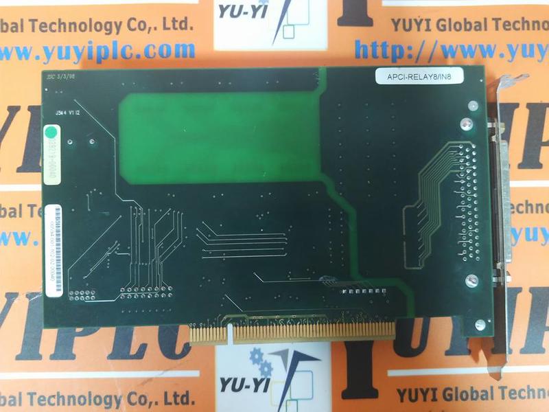 ARCOM CONTROL SYSTEMS APCI-RELAY8/IN8 PCI-BUS I/O CARD - PLC DCS SERVO ...