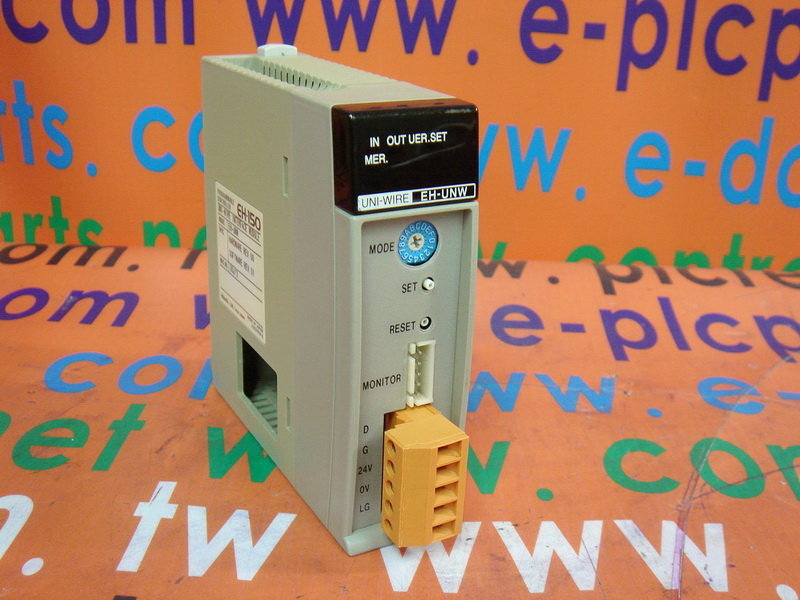 HITACHI PROGRAMMABLE CONTROLLER UNI-WIRE INTERFACE MODULE EH-UNW - PLC ...