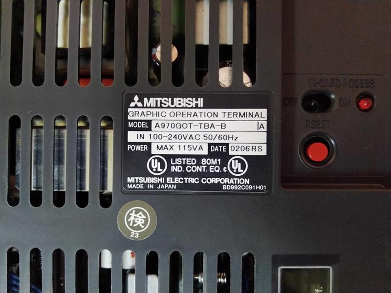 1PC三菱A970GOT-TBA-Bタッチスクリーン : PLCABLE(メンテナンスと交換用) 适用 MITSUBISHI⁄三菱