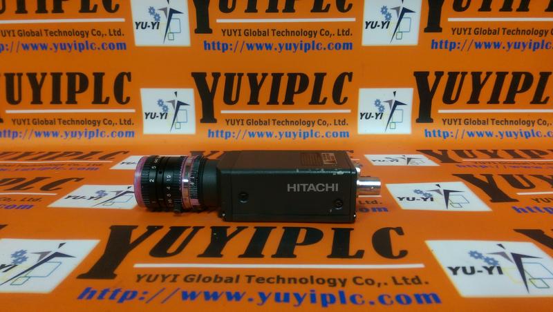 Hitachi KP-D20AU-35 1/3-in Single CCD Color Camera W/ Edmund 35mm Lens 59872 Ntsc
