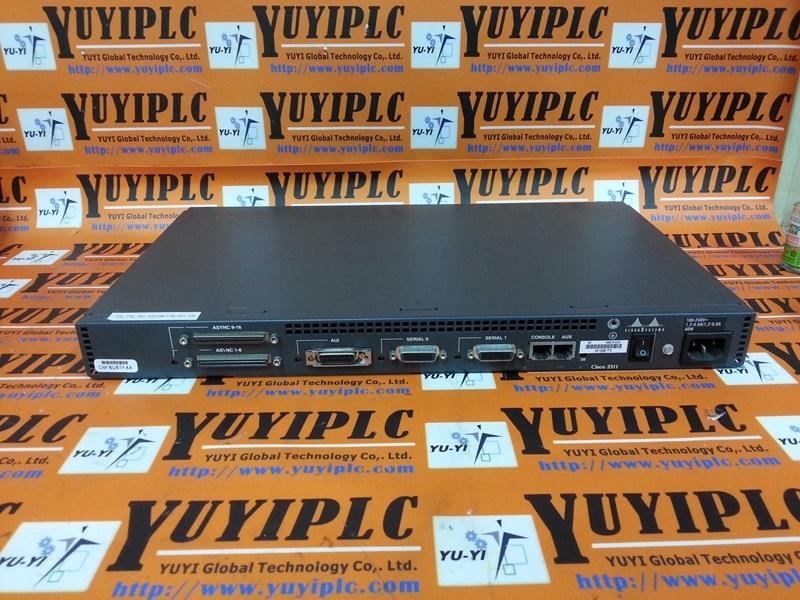 Cisco 2514 Router CISCO 2500 SERIES ROUTER 2511 - 裕益科技自動化設備可程式編碼器PLC分散式控制系統DCS
