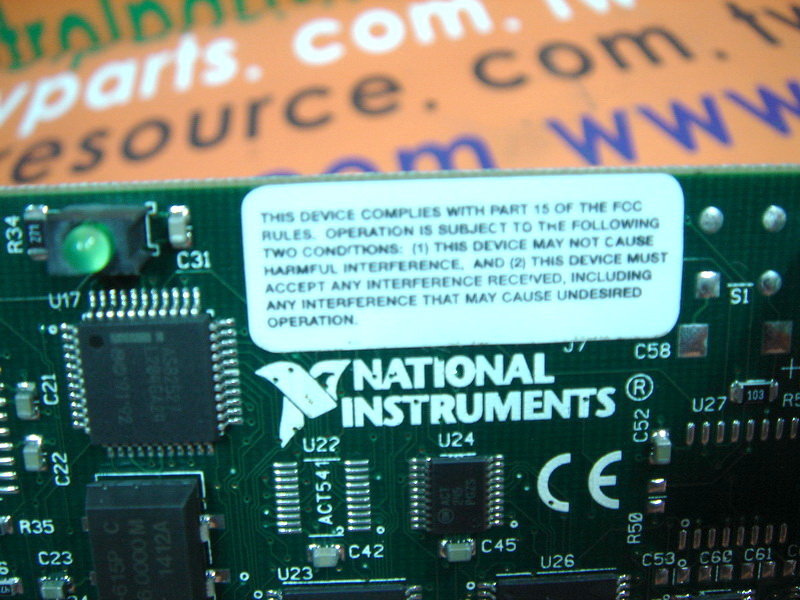 NATIONAL INSTRUMENTS PCI-CAN 184726D-11 - PLC DCS SERVO Control MOTOR ...