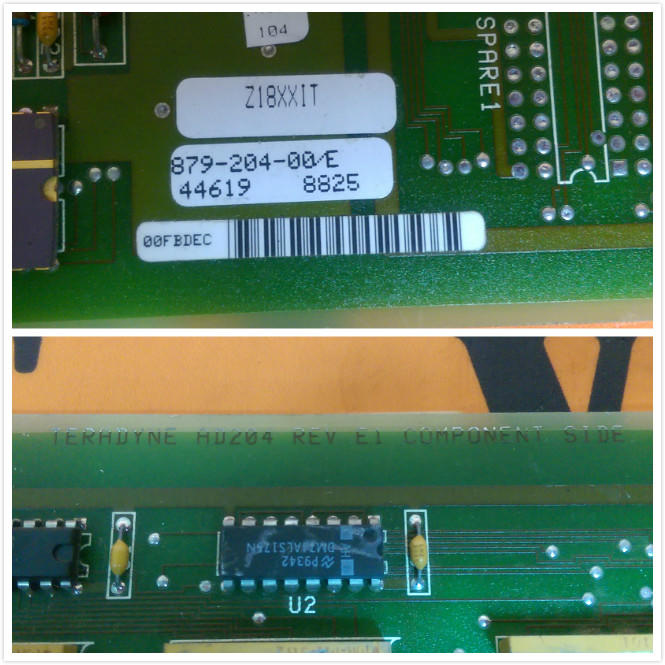 TERADYNE AD204 REV E1 / 879-204-00-E PCB Circuit BOARD (3)