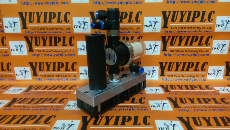 PIAB VACUUM PUMP W/PPSF.5-X35 PUMP FILTER (2)