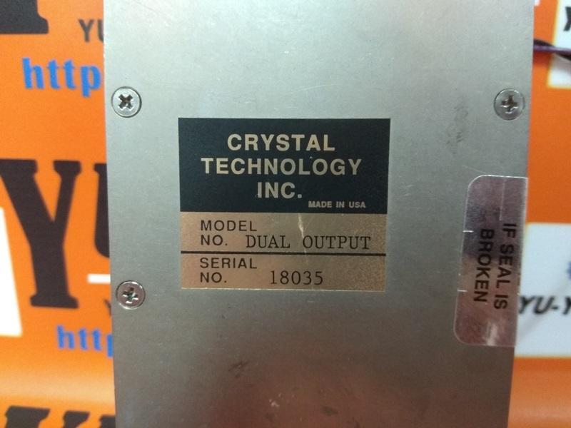 CRYSTAL TECHNOLOGY DUAL OUTPUT TIME DELAY INPHASE (3)