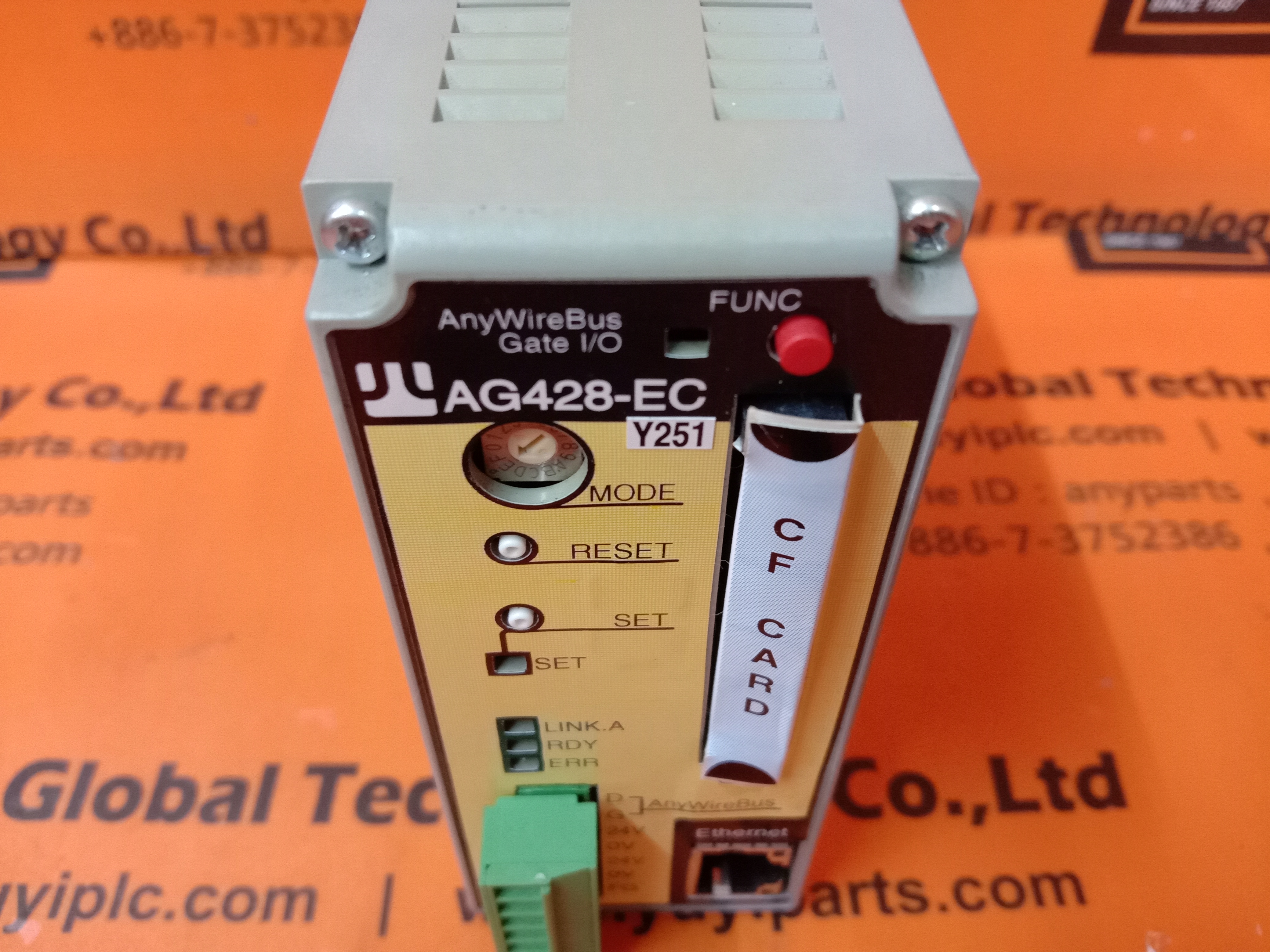 ANYWIRE BUS GATE IO AG428-EC - 裕益科技自動化設備可程式編碼器PLC分散式控制系統DCS