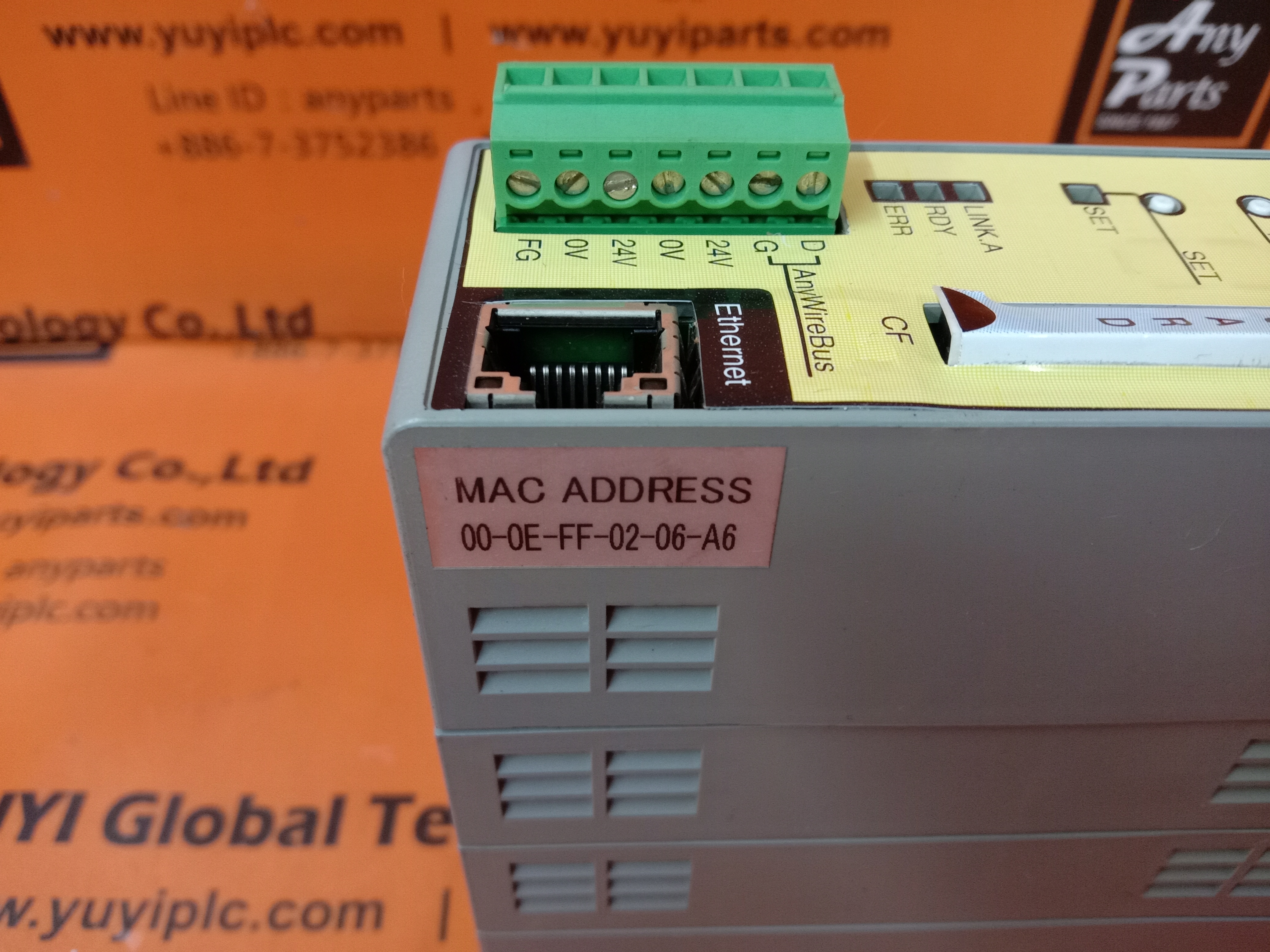 ANYWIRE BUS GATE IO AG428-EC - 裕益科技自動化設備可程式編碼器PLC分散式控制系統DCS