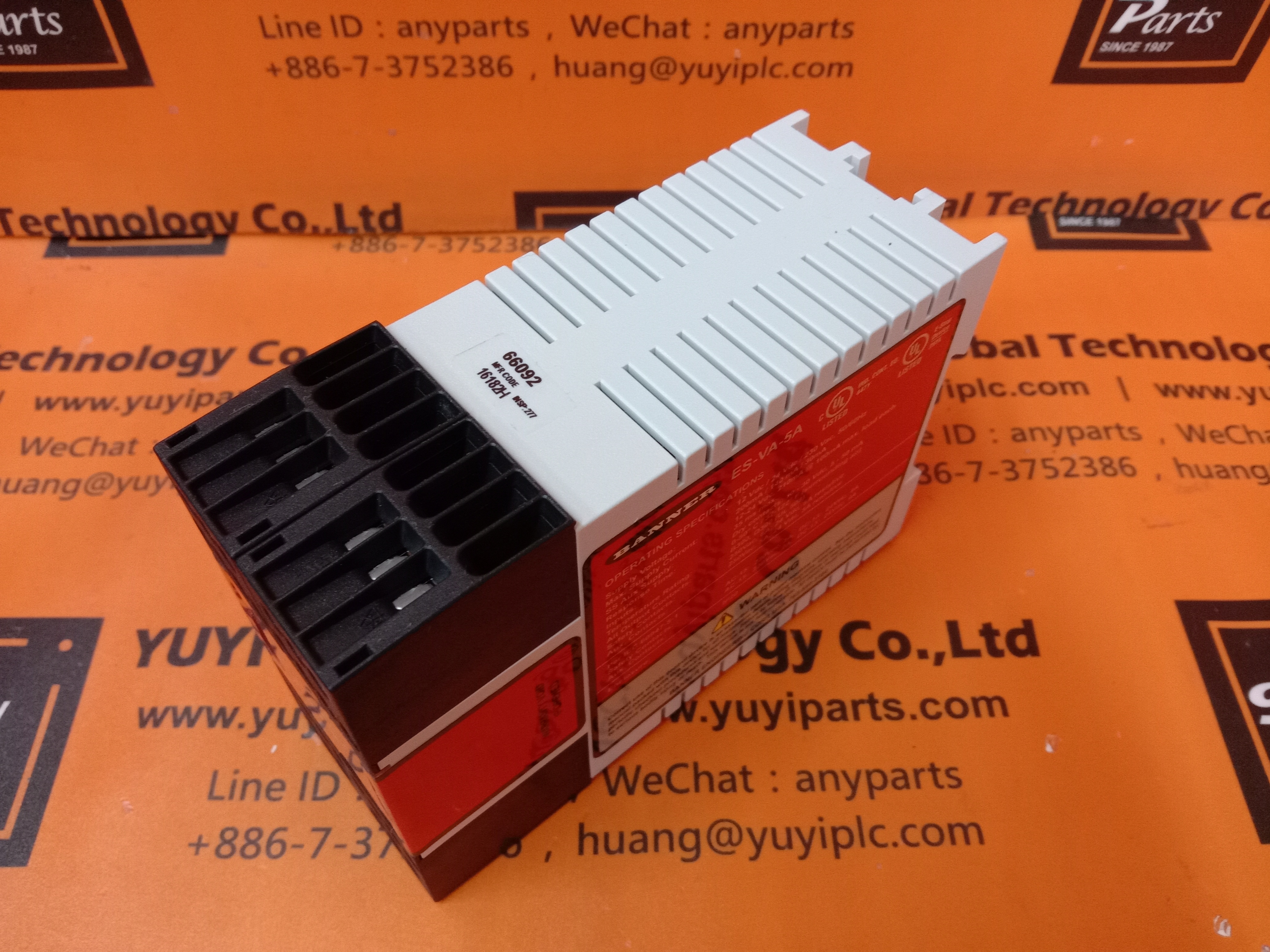 Banner Power Module And Level Control BANNER ES-VA-5A CONTROL MODULE - 裕益科技自動化設備可程式編碼器PLC分散式控制系統DCS