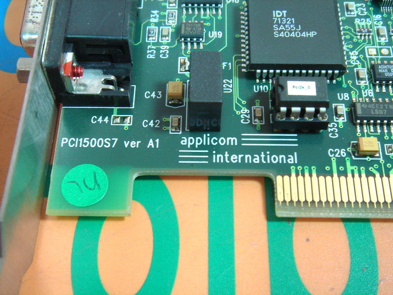 Applicom WOODHEAD APPLICOM INTERNATIONAL PCI1500S7 - 裕益科技自動化設備可程式編碼器PLC分散式控制系統DCS