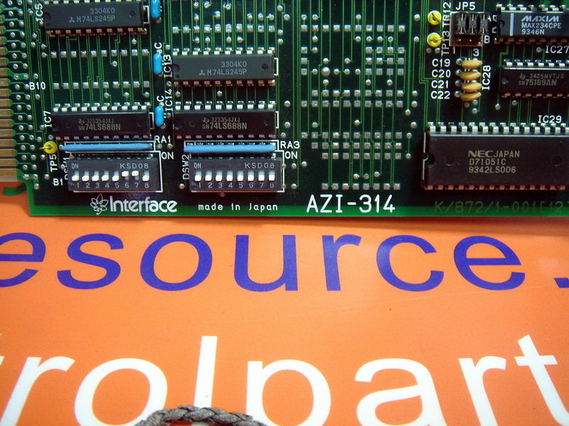 INTERFACE AZI-314 - PLC DCS SERVO Control MOTOR POWER SUPPLY IPC ROBOT