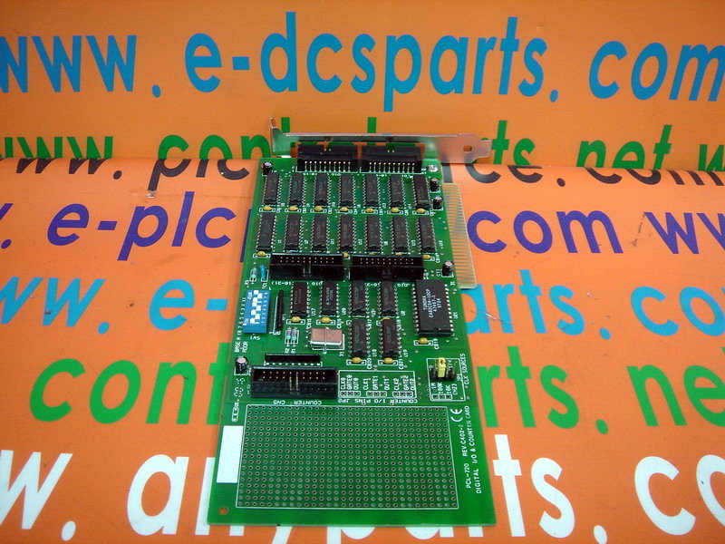 ADVANTECH PCL-720 DIGITAL I/O & COUNTER CARD - PLC DCS SERVO Control ...