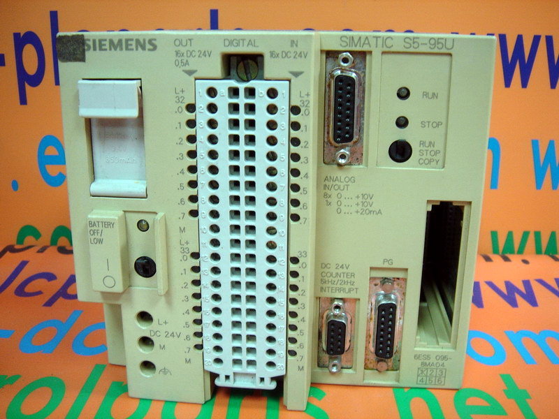 Siemens 6ES5 095-8MA02 Simatic S5-95U 6ES5095-8MA02 E-Stand:01