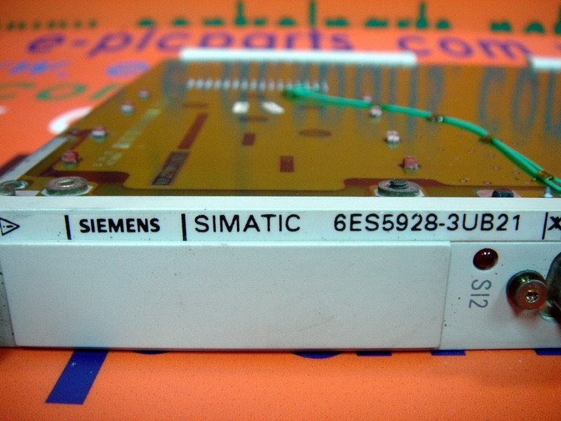 SIEMENS SIMATIC S5 PLC CPU928B 6ES5 928-3UB21 6ES5928-3UB21 - 裕益科技自動化設備 ...