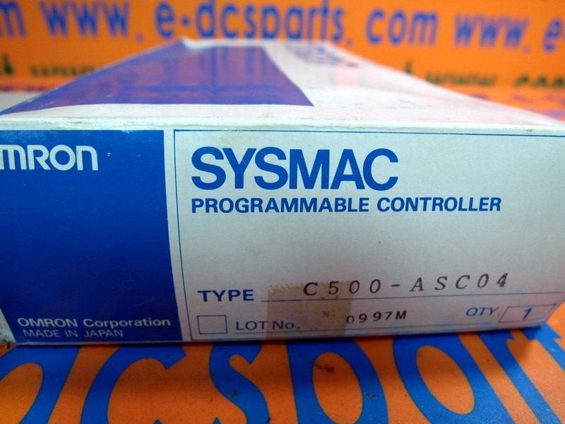 OMRON C500-ASC04 NIB - 裕益科技自動化設備可程式編碼器PLC分散式控制系統DCS