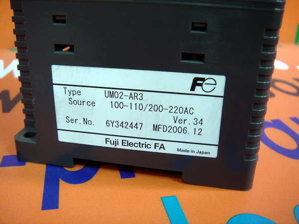 FUJI UM02-AR3 - 裕益科技自動化設備可程式編碼器PLC分散式控制系統DCS