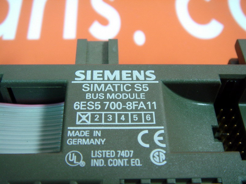 SIEMENS SIMATIC S5 PLC BUS MODULE 6ES5 700-8FA11 6ES5700-8FA11 - 裕益科技 ...