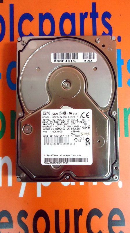 IBM DDRS-34560 / 00K4000 - PLC DCS SERVO Control MOTOR POWER SUPPLY IPC ...