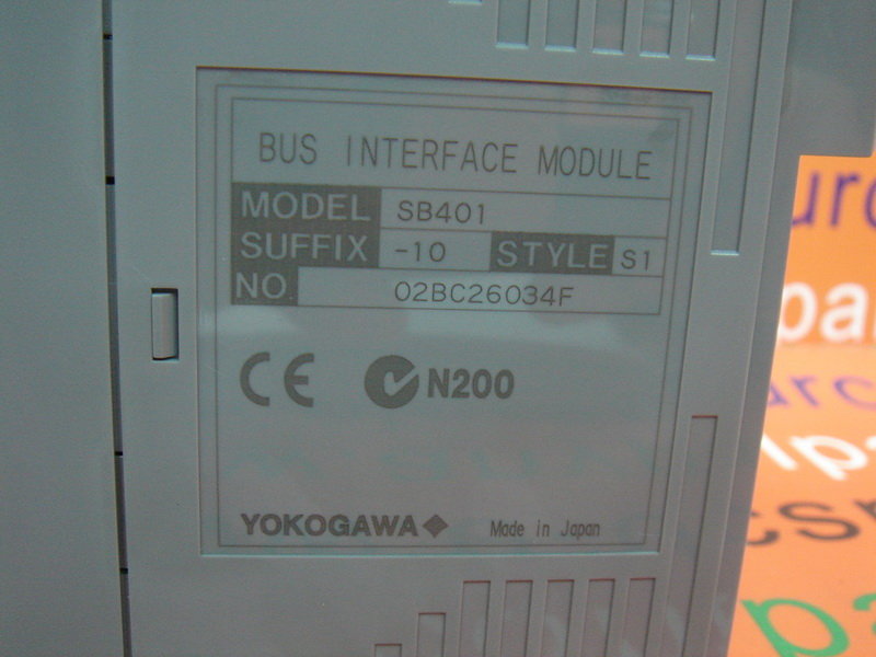 YOKOGAWA SB401-10-S1 BUS INTERFACE MODULE - PLC DCS SERVO Control MOTOR ...