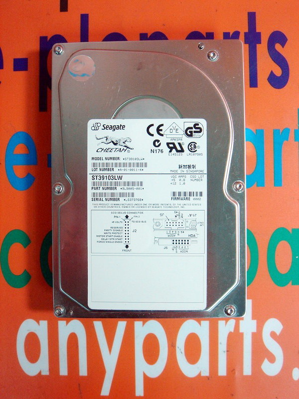 Seagate Hard Disk ST39103LW / 9L9005-001 9GB / 68PIN - 裕益科技自動化設備可程式編碼器 ...