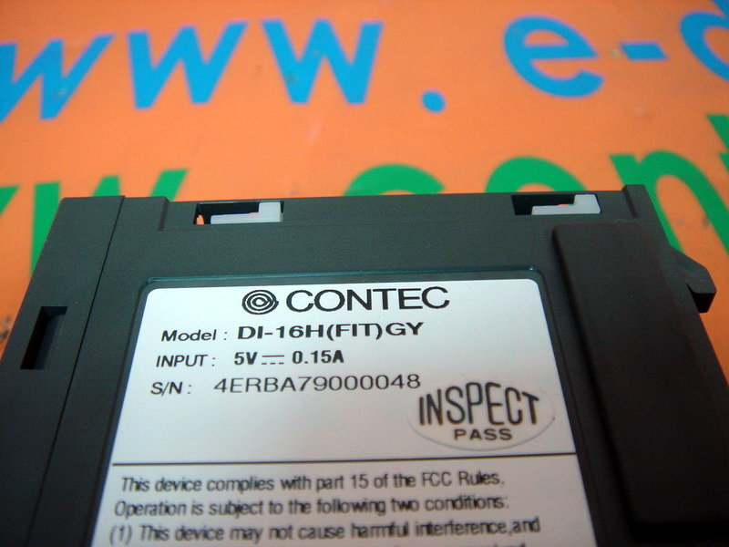 CONTEC DI-16H(FIT)GY - PLC DCS SERVO Control MOTOR POWER SUPPLY IPC ROBOT