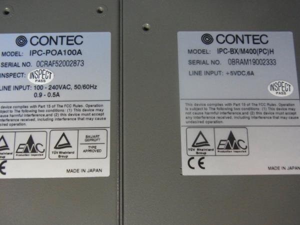 CONTEC IPC-BX M400(PC)H - 裕益科技自動化設備可程式編碼器PLC分散式控制系統DCS