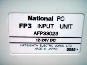 MATSUSHITA NATIONAL PC FP3 INPUT UNIT AFP33023 (3)