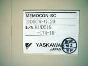 YASKAWA PLC Memocon-SC CPU DDSCR-GL20(YASKAWA PLC SERVO MOTOR) (2)