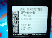 M-SYSTEM PLC (SIGNAL TRANSMITTER)SV-64-B MODULE (3)