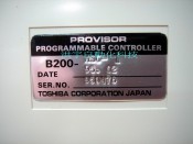 TOSHIBA PLC B200-ASC-II PROVISOR PROGRAMMABLE CONTROLLER (2)