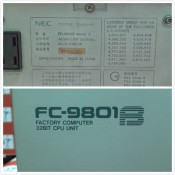 NEC FC-9801B MODEL 2 FACTORY COMPUTER 32BIT CPU UNI - PLC DCS