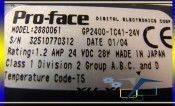 Proface 2880061 GP2400-TC41-24V OPERATOR INTERFACE TOUCHSCREEN (2)