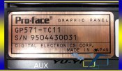PRO-FACE PROFACE GP571-TC11 10.5 in TOUCH LCD HMI TOUCHSCREEN (1)