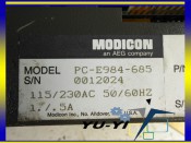 Modicon Programmable Controller Series 984 Model 685E PC-E984-685 (3)