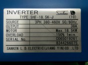 SANKEN SAMCO-VM05 SHF-18.5K-J FREQUENCY CONVERTER (3)