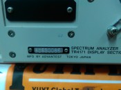 ADVANTEST TR4171 82530085 Spectrum Analyzer Display (3)