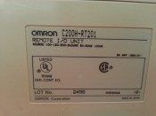 OMRON C200H-RT201 PLC Remote (3)