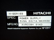 HITACHI H-SERIES POWER SUPPLY AVRC-08H 91KD (3)