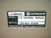 HITACHI H-SERIES I/O CONTROL MODULE IOC-01H 91DCA (3)