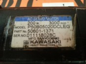 KAWASAKI P50B05020DCLEG AC SERVO MOTOR (3)